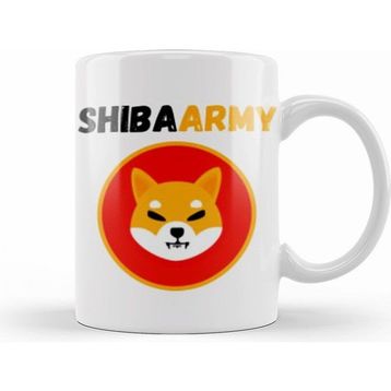 Humuts Porselen Beyaz Shiba Inu Coin To The Moon Shıbarmy Kupa Bardak