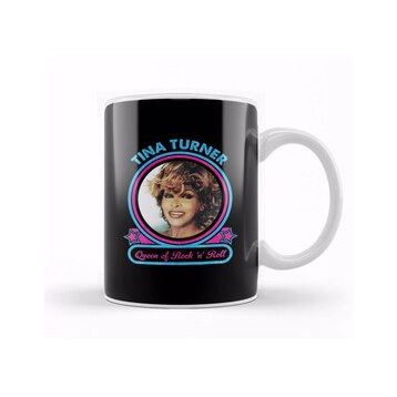 Humuts Porselen Beyaz Tina Turner Queen Of Rock N Roll Kupa Bardak