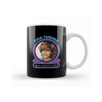 Humuts Porselen Beyaz Tina Turner Queen Of Rock N Roll Kupa Bardak