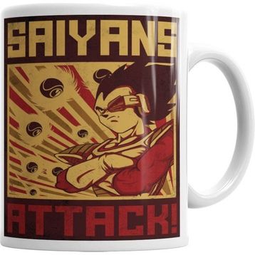 Humuts Poster Saiyans Kupa Bardak