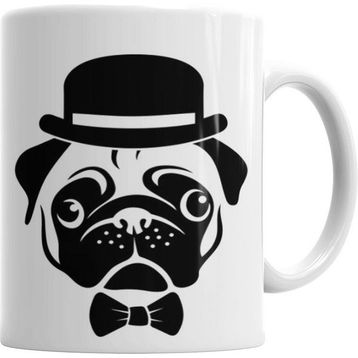 Humuts Pug Köpek 055 Kupa