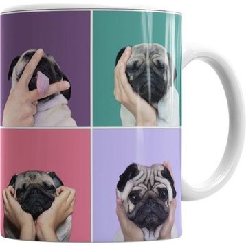Humuts Pug Köpek Kupa