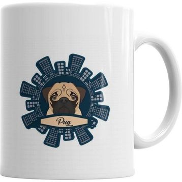 Humuts Pug Köpek Kupa