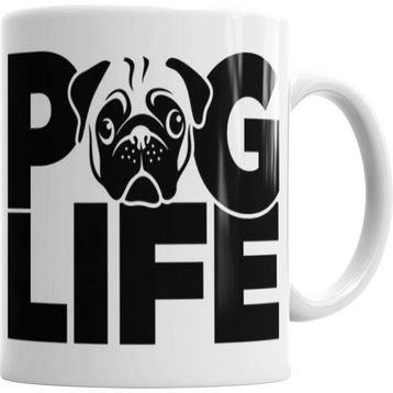 Humuts Pug Life Köpek 442 Kupa