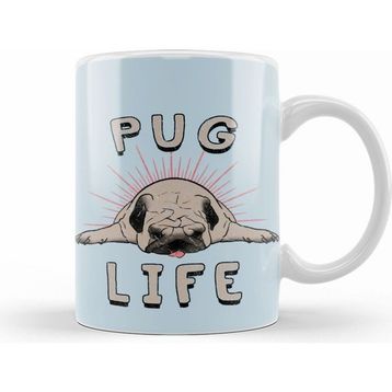 Humuts Pug Life Köpek Kupa