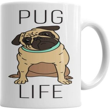 Humuts Pug Life Köpek Kupa