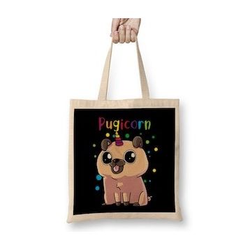 Humuts Pug Unicorn Bez Çanta