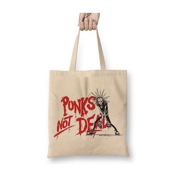 Humuts Punks Not Dead Bez Kadın Günlük Çanta