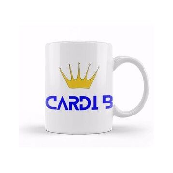 Humuts Queen Cardi B Gıft Art Kupa