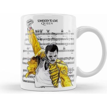 Humuts Queen Freddie Mercury Kupa Bardak