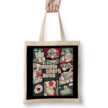 Humuts Qwertee Mario Bez Kadın Günlük Çanta