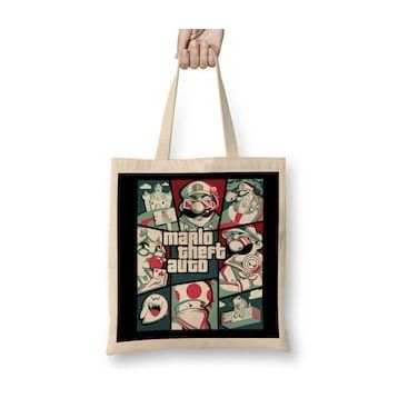 Humuts Qwertee Mario Bez Kadın Günlük Çanta