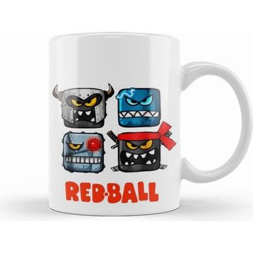 Humuts Red Ball Kupa Bardak