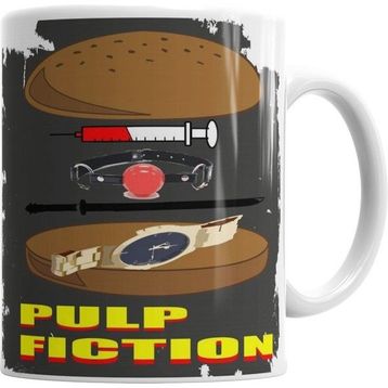 Humuts Referencıas Fılme Pulp Fıctıon Kupa Bardak