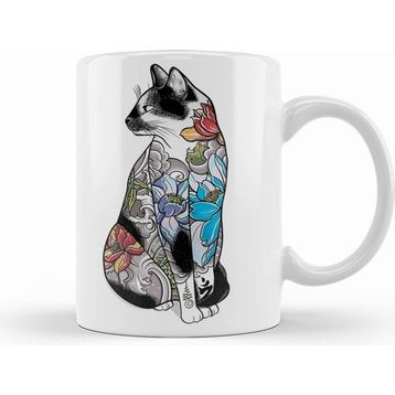 Humuts Renkli Cats Kedi Kupa