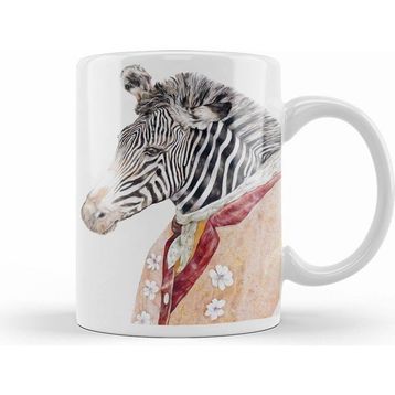 Humuts Renkli Zebra Kupa