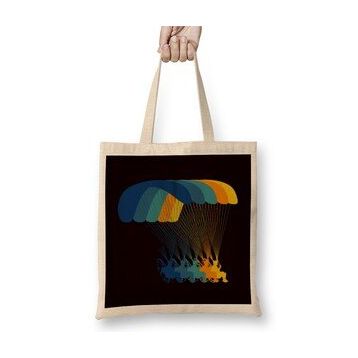 Humuts Retro Paramotor Vintage Paramotoring Paraglider Hang Gliding Bez Çanta