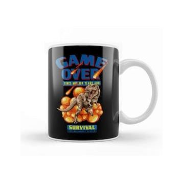 Humuts Retro Pixel Game Over Dinosaur Survival Kupa