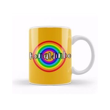 Humuts Ronaldinho Retro Rainbow Style Kupa Bardak