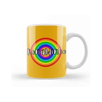 Humuts Ronaldinho Retro Rainbow Style Kupa Bardak