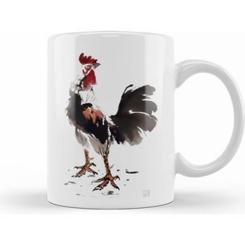 Humuts Rooster Stare Horoz Kupa Bardak