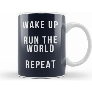 Humuts Running Wake Up Run The World Repeat Kupa