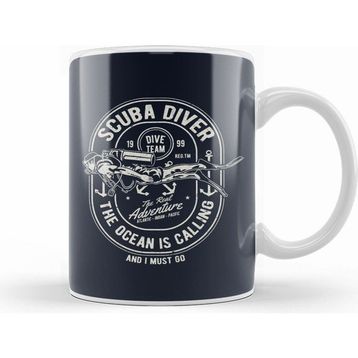 Humuts Scuba Diver Ocean Is Calling Kupa