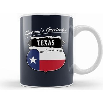 Humuts Seasons Greetings Texas Christmas Kupa