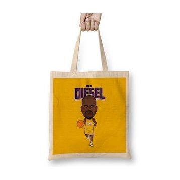 Humuts Shaquille Oneal Big Diesel Bez Uzun Saplı Açık Bej Rengi Çanta