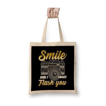 Humuts Smile And I Might Flash You Photographer Camera Bez Kadın Günlük Çantavvvvvvvvvvvvvvvvvvvvvvvvvv