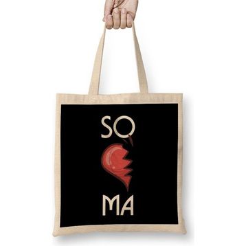 Humuts So Ma Cute Soulmates Valentine S Day 2020 Partners Bez Kadın Günlük Çanta