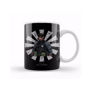 Humuts Solid Snake Retro Japanese Metal Gear Kupa