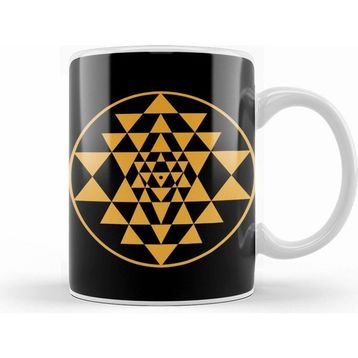Humuts Sri Yantra Symbol Kupa Bardak