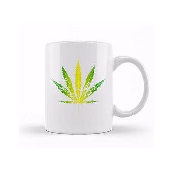 Humuts St Patrick Marijuana Gift Kupa Bardak