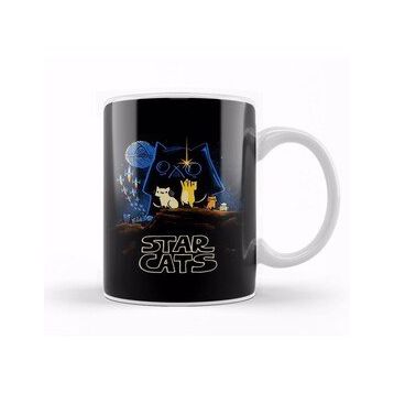 Humuts Star Cat Wars 01 Kupa Bardak