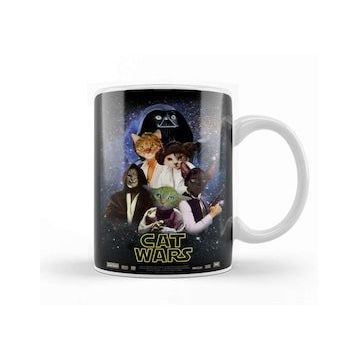 Humuts Star Cat Wars 017 Kupa Bardak