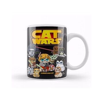 Humuts Star Cat Wars 07 Kupa Bardak