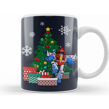 Humuts Starscream Around The Christmas Tree Transformers Kupa