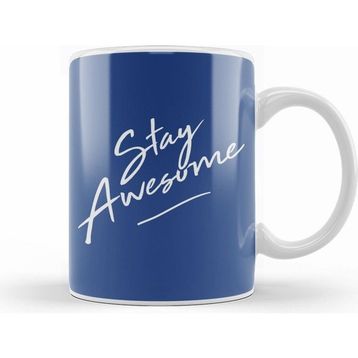 Humuts Stay Awesome Slogan Kupa