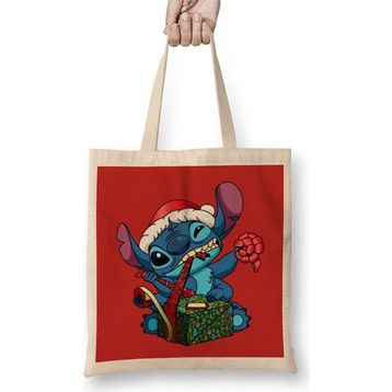 Humuts Stitch X'mas Bez Kadın Günlük Çanta