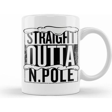 Humuts Straight Outta North Pole Christmas Kupa