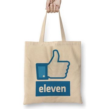 Humuts Stranger Things Eleven Facebook Like Logo Bez Çanta