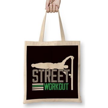 Humuts Street Workout Calisthenics Gym Fitness Training Exercise Bez Uzun Saplı Açık Bej Rengi Çanta