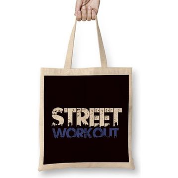 Humuts Street Workout Calisthenics Gym Fitness Training Exercise Bez Uzun Saplı Açık Bej Rengi Çanta