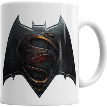 Humuts Superman Vs Batman Dc Logo Kupa