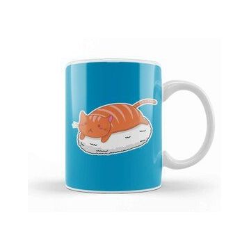 Humuts Sushi Cat 02 Kupa Bardak