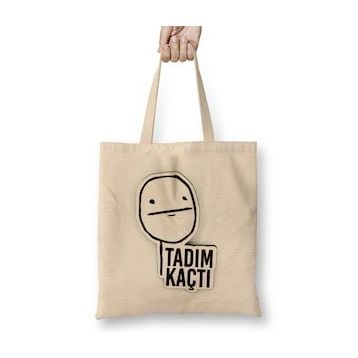 Humuts Tadım Kaçtı Bez Kadın Günlük Çanta