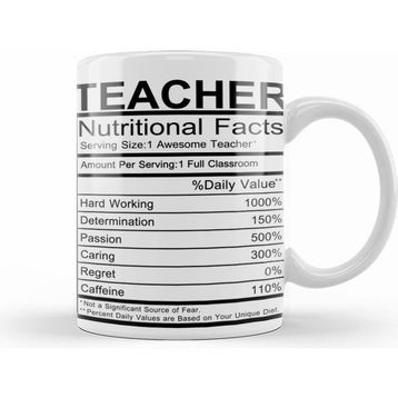 Humuts Teacher Nutritional Facts Kupa