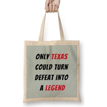 Humuts Texas Quote Bez Kadın Günlük Çanta