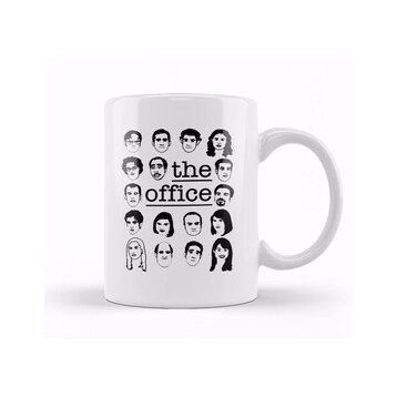 Humuts The Office Faces Kupa Bardak